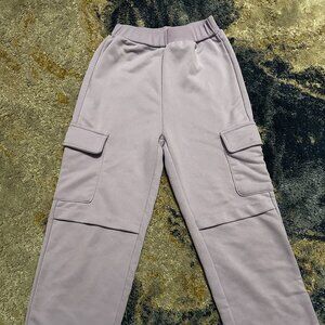 Purple joggers